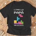 Livello Papàbloccato Maglia Regalo Divertente Neo Papà Maglia A Manica Maglietta Regalos para ancianos