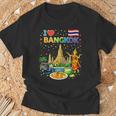 I Love Bangkok タイ旅行お土産 Tシャツ 高齢者への贈り物