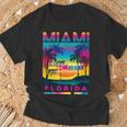 I Love Miami Miamiibes Illustration Graphic s Tシャツ 高齢者への贈り物