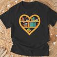 I Love Reading Heart Love Books Reading Club T-Shirt Gifts for Old Men