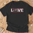 Love To Ride レース スポーツバイク ストリートバイク オートバイ Tシャツ 高齢者への贈り物