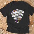 What I Love Most In The World Are My Books Librarian T-Shirt Gifts for Old Men