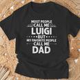 Luigi Nome Regalo Divertente Per La Festa Del Papà Maglietta Regalos para ancianos