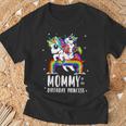 Mamá La Princesa De Cumpleaños Unicornio Mamá Camiseta unisex Regalos para ancianos