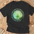 Mandala Namaste スピリチュアルブッダ ファッション服セット グリーン Tシャツ 高齢者への贈り物