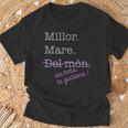 Millor Mare Del Món Galàxia Mama Madre Dia De La Mare In Mangas Camiseta unisex Regalos para ancianos