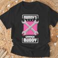 Mommy Garage Buddy 車愛好家 メカニック 自動車修理 Tシャツ 高齢者への贈り物
