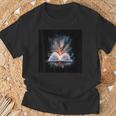 Motif With Magical Magic Book T-Shirt Gifts for Old Men