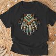 Native Heritage Month 誇り高きネイティブアメリカンのクマの爪 Tシャツ 高齢者への贈り物
