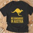 No Kangaroos In Austria Tシャツ 高齢者への贈り物