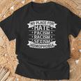 No Place For Hate Facism Racism 平等人権 Tシャツ 高齢者への贈り物