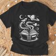 Novedad Universo Libros Galaxy Aventura Dibujo Es In Mangas Camiseta unisex Regalos para ancianos