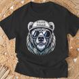 Papa Bär Atertag -Atertagsgeschenk Opa Papa Bear T-Shirt Geschenke für alte Männer