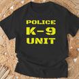 Police K-9ユニット ドッグハンドラー オンデューティー K9 チームオフィサー タクティカル Tシャツ 高齢者への贈り物