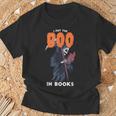 I Put The Boo In Books Halloween Librarian T-Shirt Gifts for Old Men