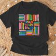 Read More Books Library Reading Literature Book Lover Nerd T-Shirt Gifts for Old Men