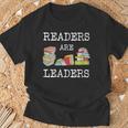 Readers Are Leaders Books Shirt Reading Teacher Librarian T-Shirt Gifts for Old Men Readers Are Leaders Books Shirt Reading Teacher Librarian T-Shirt Gifts for Old Men