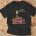 Reading Books Librarian Reader Nerd It's Fine Teacher School T-Shirt Gifts for Old Men Reading Books Librarian Reader Nerd It's Fine Teacher School T-Shirt Gifts for Old Men