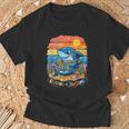Reading Is Jawsome Shark Book Lover Ocean Tales T-Shirt Gifts for Old Men