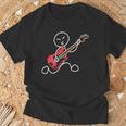 Regalo De Guitarrista Para Guitarras De Guitarrista Manga Larga Camiseta unisex Regalos para ancianos