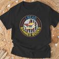 Retro American Flag I Read Banned Books Women Men T-Shirt Gifts for Old Men