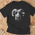 Retro Ram Inonnenbrille Herren Damen Kinder Neuheit Lustig Ram T-Shirt Geschenke für alte Männer