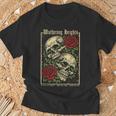 Retro Wuthering Heights Gothic Book Lover Classic Literature T-Shirt Gifts for Old Men