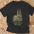 Sagrada Familia Barcelona Tシャツ 高齢者への贈り物