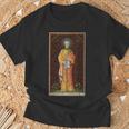 San Matías Apóstol Hacha Patrono Católicointage Camiseta unisex Regalos para ancianos