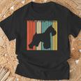 Schnauzer シュナウザー Tシャツ 高齢者への贈り物