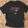 Spitfire Rafupermarine Ww2 ファイタープレーンtシャツ ユニオンジャック Tシャツ 高齢者への贈り物