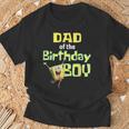 Spongebobquarepants Papà Del Compleanno Ragazzo Maglietta Regalos para ancianos