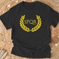 Spqrパープルローマ帝国 Tシャツ 高齢者への贈り物