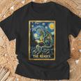 Starry Dragon Reading Book The Reader Fantasy Reader T-Shirt Gifts for Old Men Starry Dragon Reading Book The Reader Fantasy Reader T-Shirt Gifts for Old Men