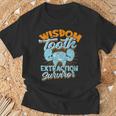 Superviviente De Extracción De Muelas Del Juicio Odontología Muela Del Juicio Camiseta unisex Regalos para ancianos