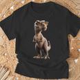 T-レックス ティラノサウルス・レックス 恐竜 恐竜大好き ディノ Tシャツ 高齢者への贈り物