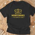 Técnico De Mantenimiento Hombre De Mantenimiento Hombres Camiseta unisex Regalos para ancianos