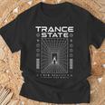 Trancetate New Reality Rave Edm Dj フェスティバル デザイン Tシャツ 高齢者への贈り物