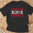 Trust Me I'm An Asshole Tシャツ 高齢者への贈り物