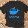 Twoided Docker ソフトウェアプログラミングと開発 Tシャツ 高齢者への贈り物