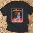 Vintage Child Game Horror Adopt Donthop Dark Humor Tシャツ 高齢者への贈り物