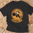 Ww2 ヴィンテージfa-31 トムキャッターズ飛行隊パッチfa-31 ベテラン Tシャツ 高齢者への贈り物