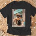 おしゃれでキュートなリス Tシャツ 高齢者への贈り物