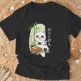 おにぎり猫カワイイ-アニメ弁当アート Tシャツ 高齢者への贈り物