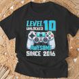 おもしろビデオゲーマー 10歳 10歳 誕生日 Tシャツ 高齢者への贈り物