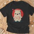 かわいい 和 ヨーグルト ヤクルトミルク 飲料 ヤクルト Tシャツ 高齢者への贈り物