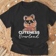 かわいい 過負荷 クオッカ ワラビー 有骨動物 オージー Tシャツ 高齢者への贈り物