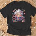 かわいいスーパーヒーローおばあちゃんスーパーヒーローおばあちゃん Tシャツ 高齢者への贈り物