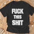 このくそをファック Tシャツ 高齢者への贈り物