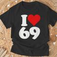 アイラブハート 69 シックスティナイン Tシャツ 高齢者への贈り物
